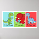 Suche nach dinosaur kinder poster Tyrannosaurus