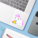 Recherche de vomissement autocollants Licorne