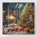 Suche nach weihnachtsbäume wanduhren Weihnachtsdekoration