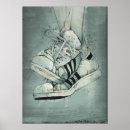 Recherche de chaussures de sport posters Blanc
