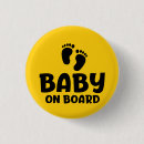 Recherche de bébé à bord badges Enceinte