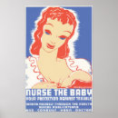 Recherche de vintage infirmière posters Allaitement