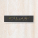 Recherche de bureau plaques de porte Moderne