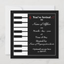 Recherche de note invitations Rouge