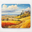 Recherche de paysage coloré tapis souris Abstrait