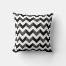 Recherche de zigzag noir et blanc coussins Chevron