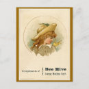 Recherche de ruche vintage cartes postales Mignon