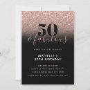 Recherche de pink 50th anniversaire invitations 50e