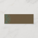 Recherche de tatouage élégant cartes visite Simple