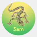 Recherche de gecko autocollants Nom