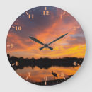 Suche nach sonnenuntergänge wanduhren Orange