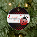 Suche nach ladybug ornamente Weihnachten