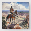 Suche nach amerikanischer ureinwohner andere wanduhren Pferd