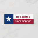 Suche nach texas flagge visitenkarten Texaner