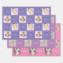 Recherche de lilas pourpre papier cadeau Anniversaire