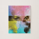 Suche nach gelbe augen puzzle Schwarz