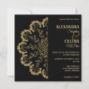 Recherche de mandala floral mariages Noir