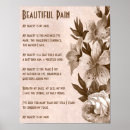 Recherche de belles fleurs posters Rustique