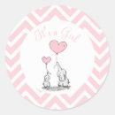 Recherche de chevron pastel autocollants Baby shower