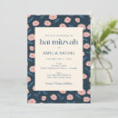 Recherche de rose rose bleu marine invitations Simple