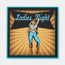 Recherche de ladie magnets Cowboy