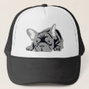 Recherche de frenchie trucker casquettes Chiens