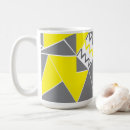 Recherche de chevron jaune tasses Tendance