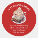 Suche nach bomb aufkleber Heiße schokolade