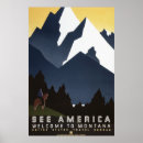 Suche nach amerika poster Montana