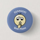 Recherche de tranquillité badges Silence