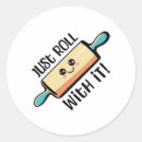 Recherche de boulanger drôle autocollants Mignon