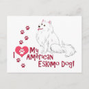 Suche nach amerikanischer eskimo postkarten Hunde