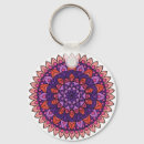 Recherche de conception de mandala porteclés Zen