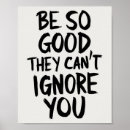 Suche nach ignorieren sie poster Motivation