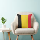 Recherche de drapeau de la belgique coussins Pays