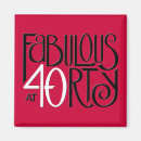 Suche nach glücklicher 40 geburtstag magnete Vierzig