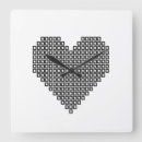 Recherche de coeurs mignons horloges Simple
