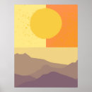 Recherche de coucher du soleil abstrait art Montagnes