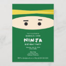 Suche nach karate party einladungen Ninja