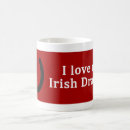 Recherche de amour irlandais tasses Muqueuse