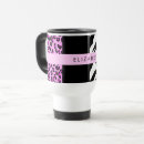 Recherche de leopard voyage mugs Monogramme