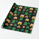Suche nach st patricks tag geschenkpapier Kleeblatt