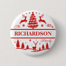 Recherche de arbre noël badges Rouge