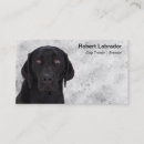 Recherche de labrador retriever cartes visite Laboratoire noir