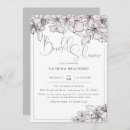 Recherche de feminine bridal shower invitations Rose vif