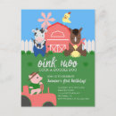 Recherche de animaux de la ferme invitations Fête d'anniversaire agricole