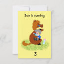 Recherche de poney mignon invitations Illustration