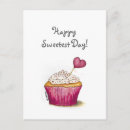 Recherche de cupcakes cartes postales Coeur