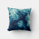 Recherche de fumée bleue coussins Abstrait