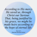 Recherche de vie éternelle autocollants Bible